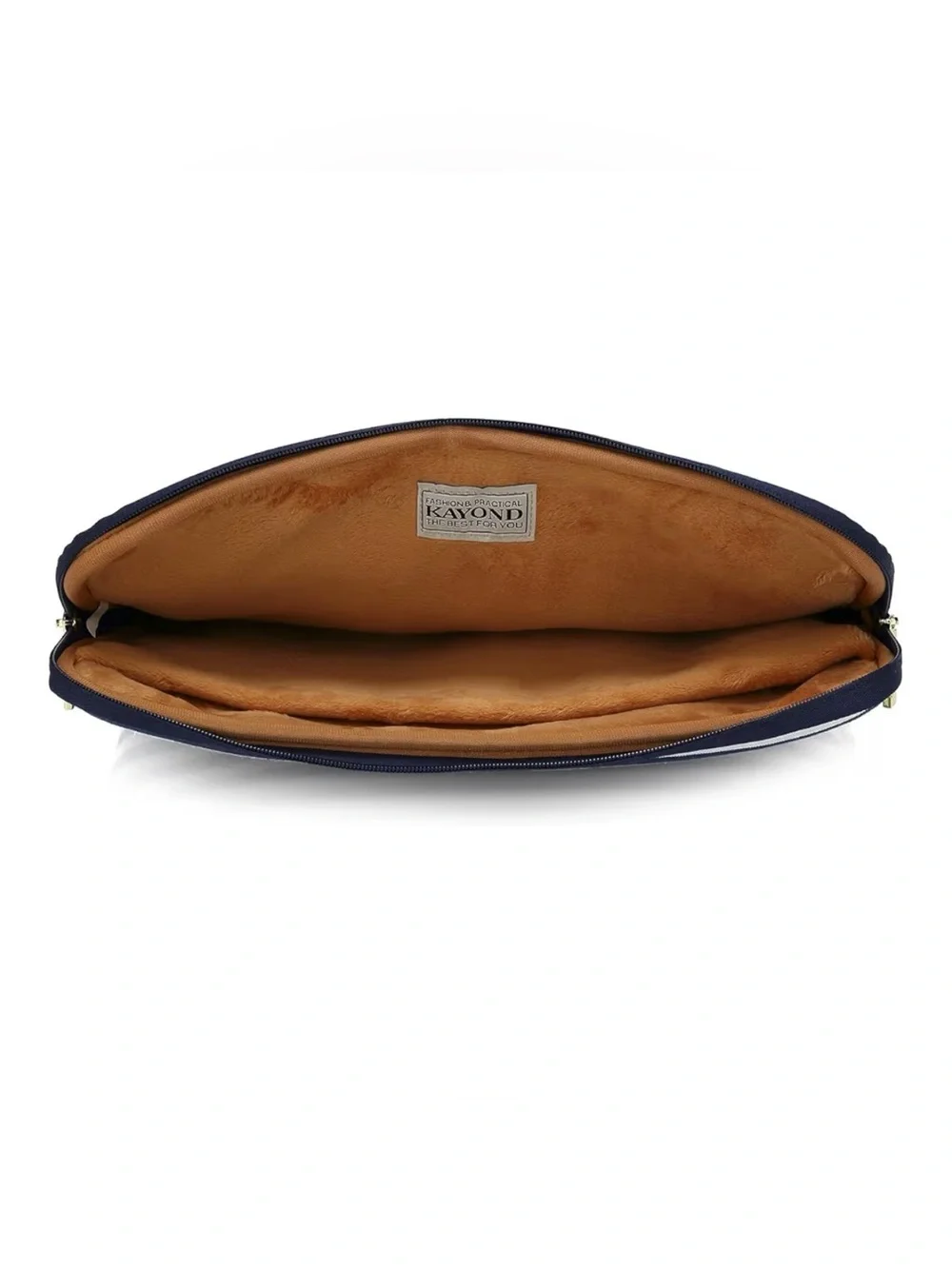 Kayond Canvas Laptop Sleeve Case padded 11.6 inch Breton Stripe Water Resistant